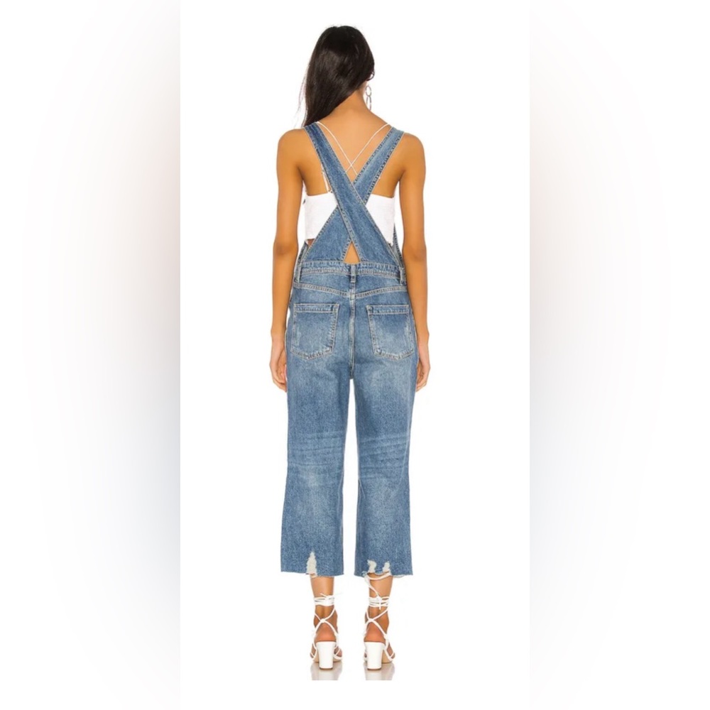 Free people x we the free baggy boyfriend overalls - Picture 9 of 11